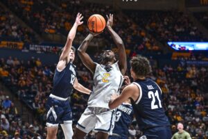 Xander Rice scores 30 points as WVU falls to Monmouth